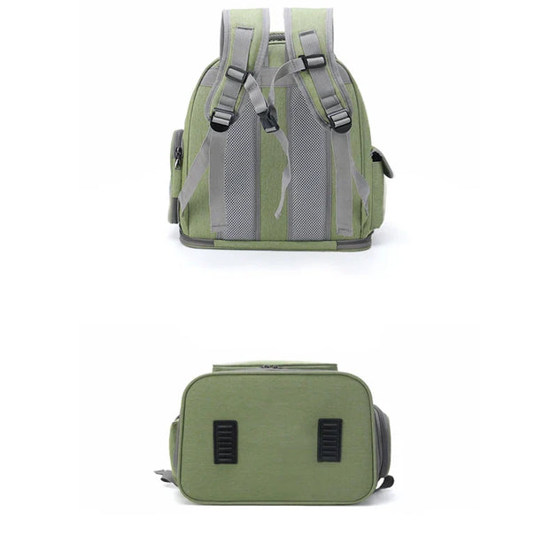 The Growing Mart Breathable Cat Backpack Carrier - Clear Travel Pet Bag