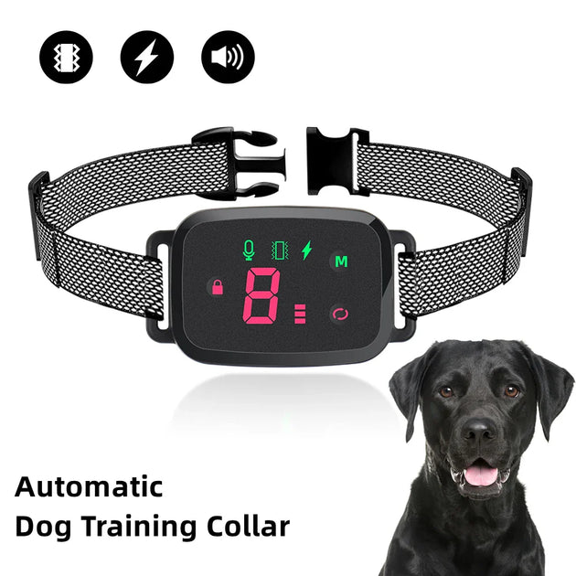 The Growing Mart Anti Barking Dog Collar – Smart & Rechargeable Waterproof