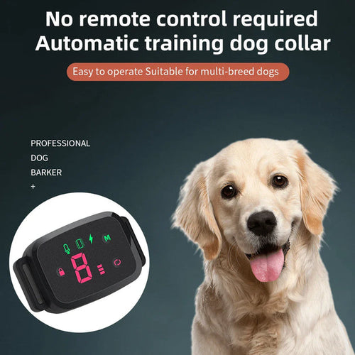 The Growing Mart Anti Barking Dog Collar – Smart & Rechargeable Waterproof